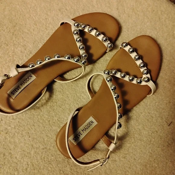 Steve Madden Strappy Bobble Sandals - Picture 12 of 12